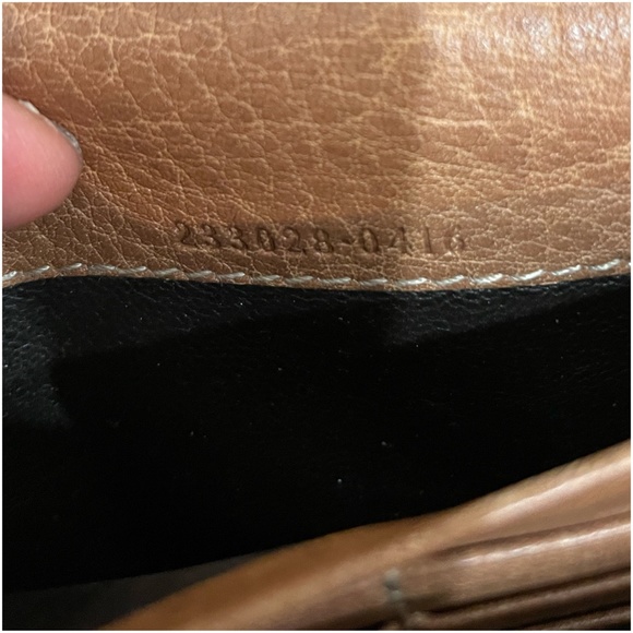 Authentic Gucci GG Canvas Long Wallet with chain - Picture 15 of 15